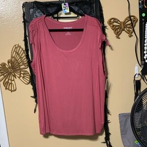 #281 size 2 torrid NWT super softTop w/ drawstring shoulders